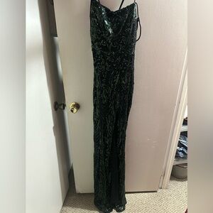 Elegant Dark Green Prom Dress